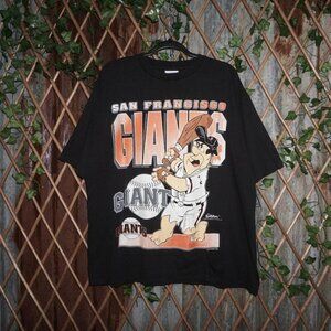 Vintage Y2K San Francisco Giants, Fred Flintstone shirt